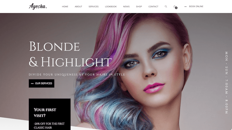 Hair Salon Screenshot